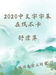 2020中文字字幕在线不卡